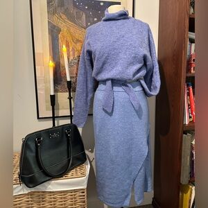 Wilfred Soft Purple Knit Sweater